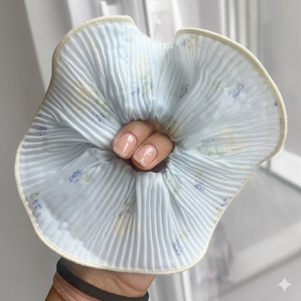 Petal Soft Scrunchie - Set Of 4