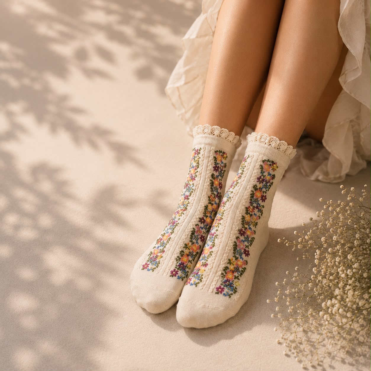 Flora & Frill Socks -Set Of 5