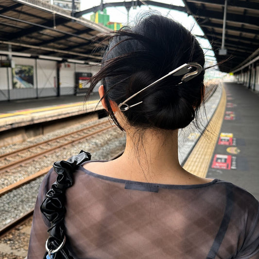Chrome Giant Safety Hair Pin