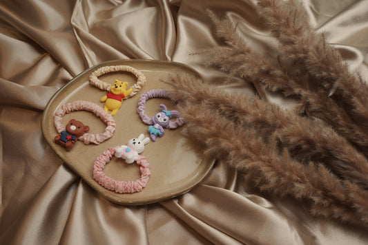 Teddy styled rubber band