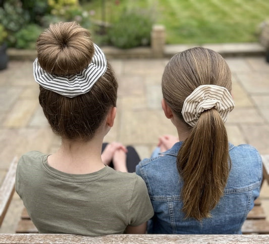 Everyday Effortless Cotton Scrunchie - Set Of 2