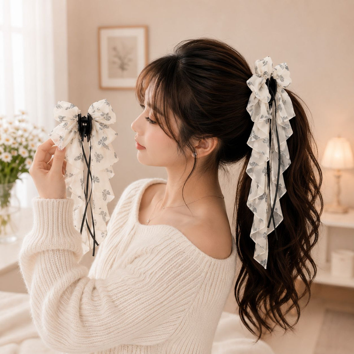 Butter Flutter Bowknot Claw