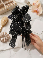 Polka Dot Bowknot Claw