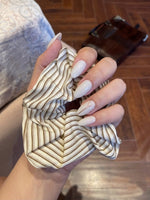 Everyday Effortless Cotton Scrunchie - Set Of 2