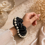Pearl Serenity Scrunchie - Set Of 4