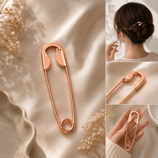 Rose Giant Safety Hair Pin