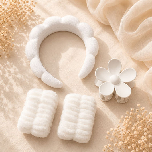 Blush Bloom Style Set | White