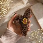 Mocha Bloom Teddy Claw