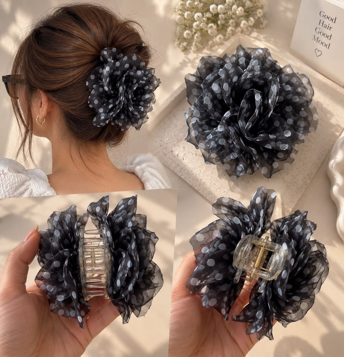 Polka Bloom Claw