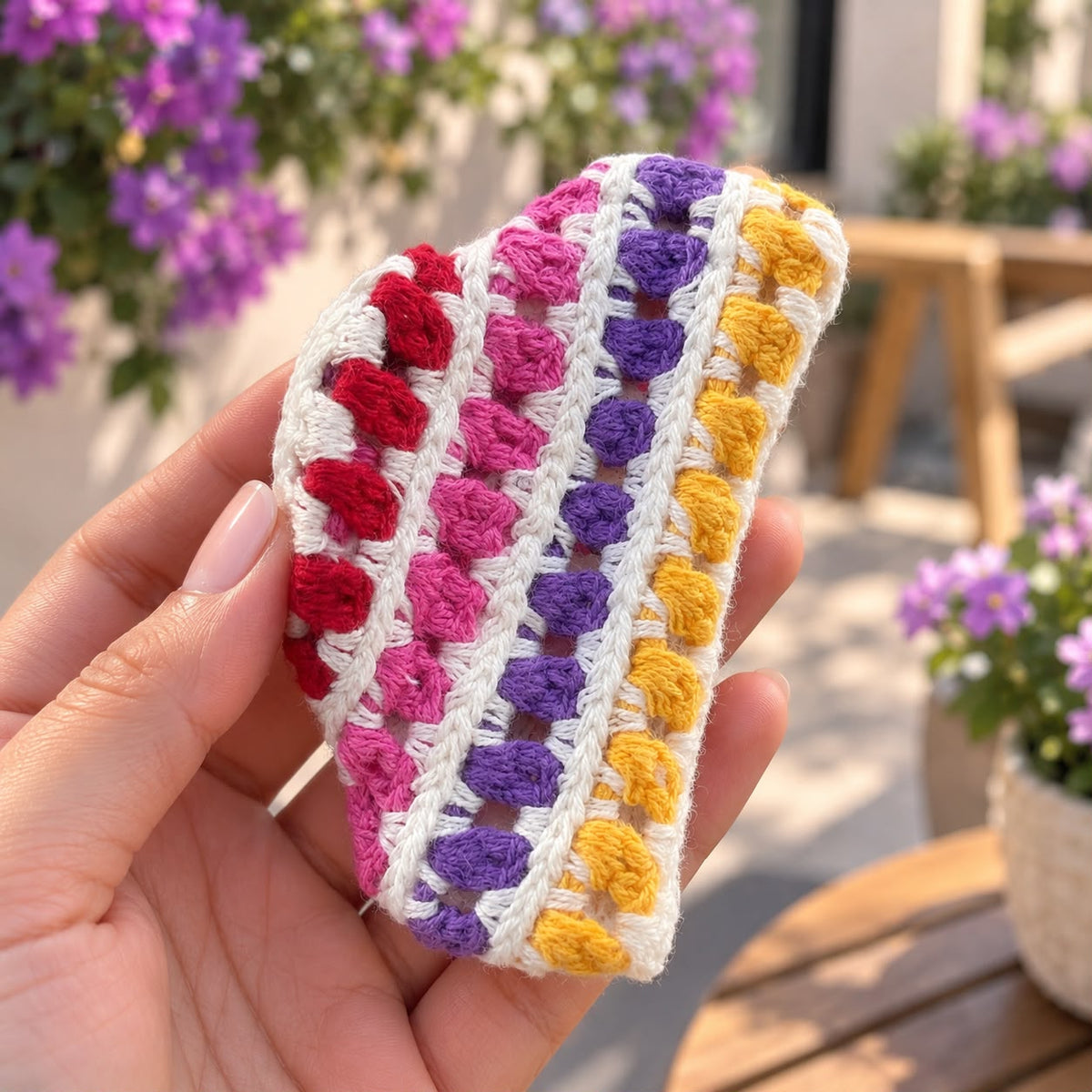 Everyday Icon Crochet Claw - Large