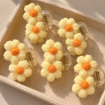 Pastel Bloom Crochet Claw
