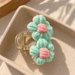 Pastel Bloom Crochet Claw