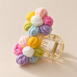Pastel Pop Crochet Claw Clip