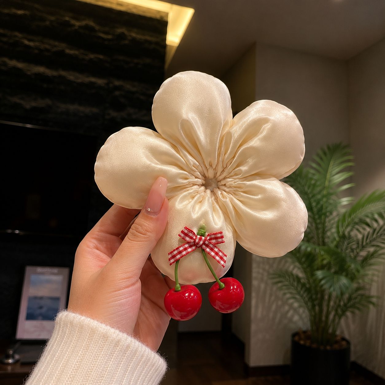 Cherry Blossom Scrunchie
