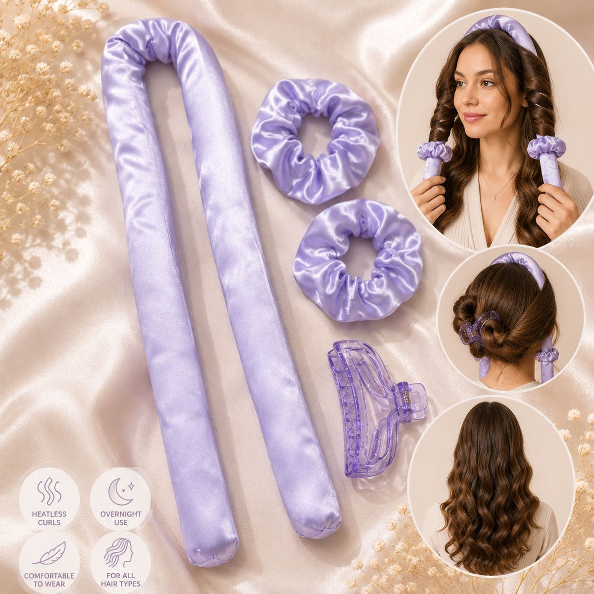 Heatless Curler Set