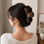 Mocha Bloom Teddy Claw