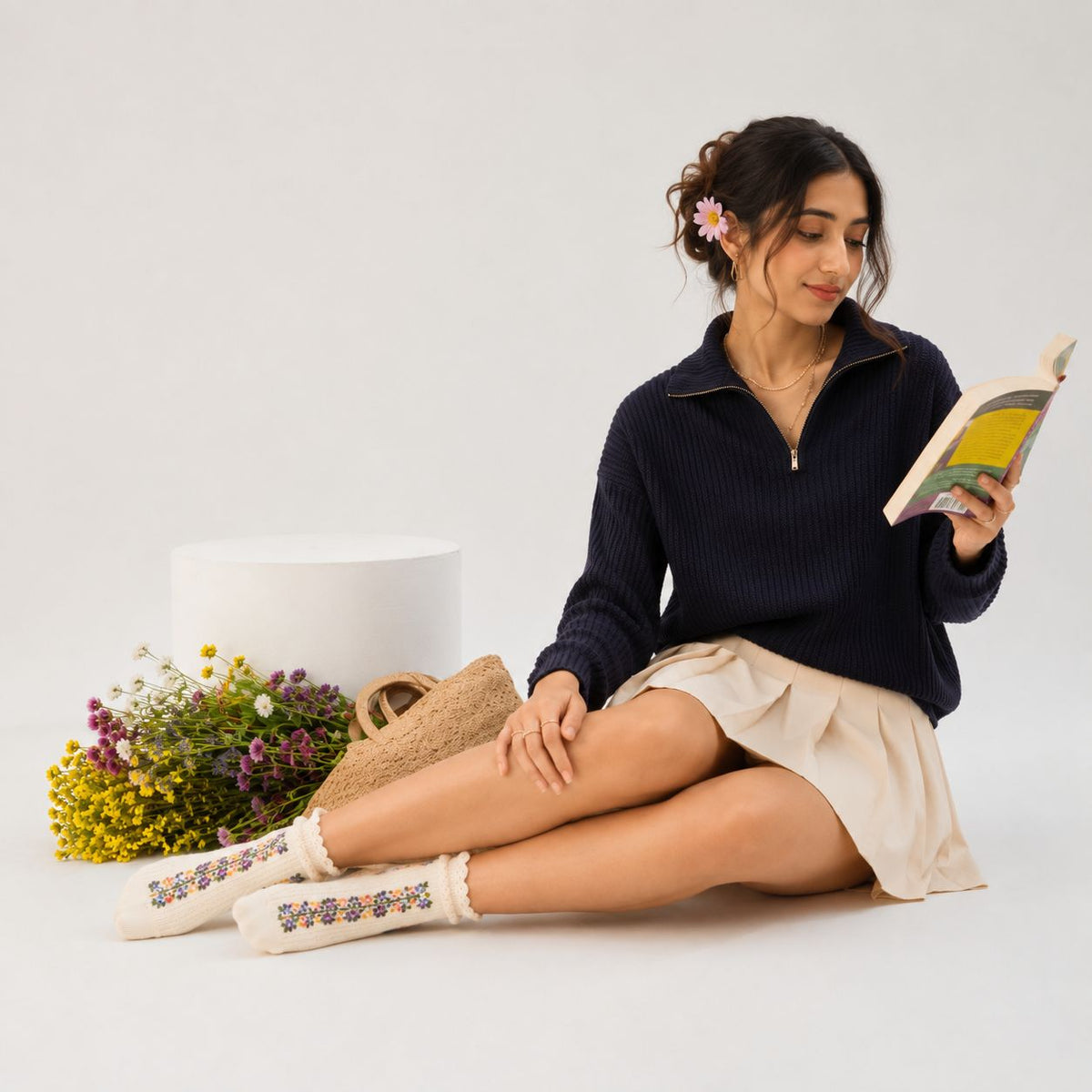 Flora & Frill Socks -Set Of 5