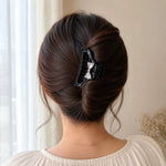 Midnight Luxe Crystal Claw Clip