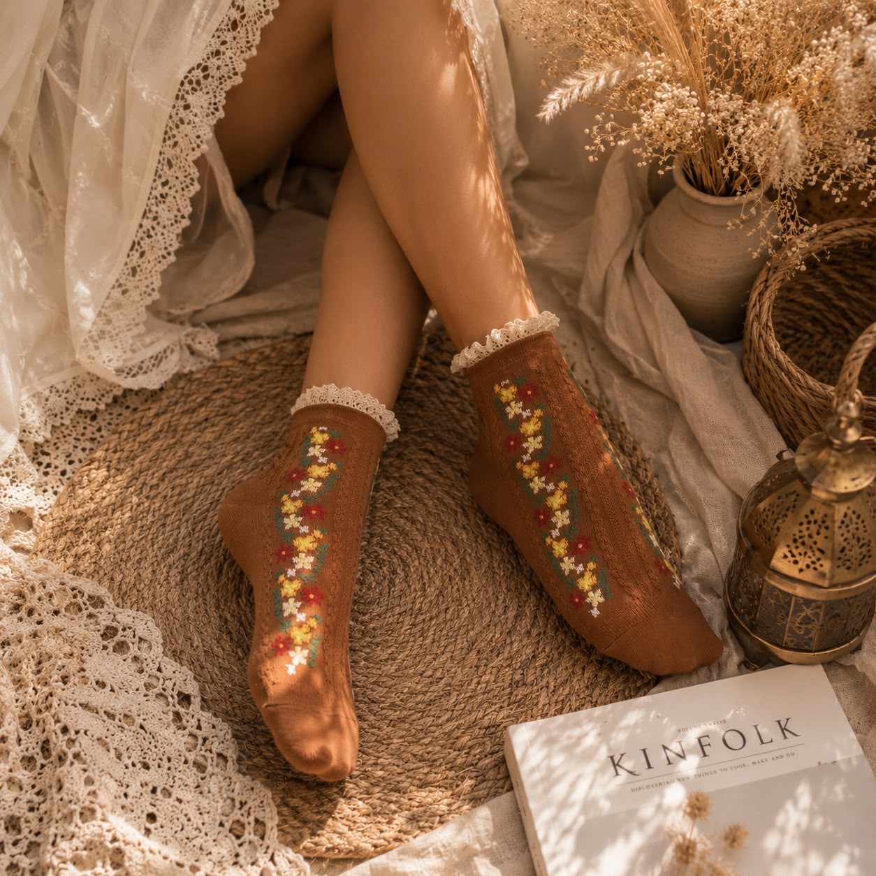 Flora & Frill Socks -Set Of 5