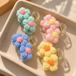 Pastel Bloom Crochet Claw