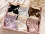 Rose Bloom Socks - Set Of 6